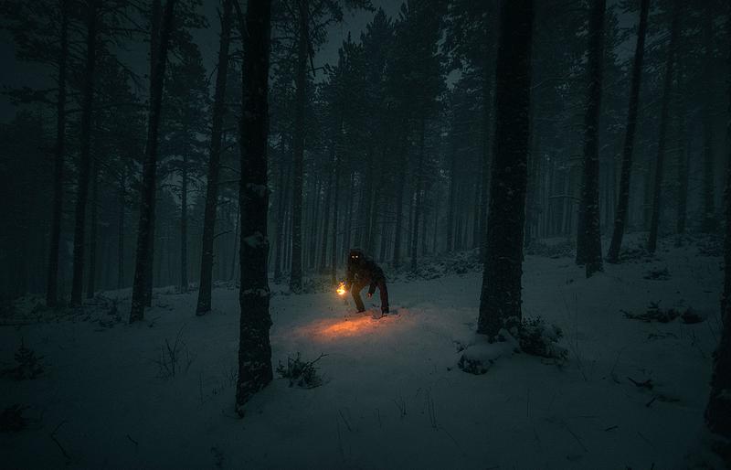 I'm moving through the dark